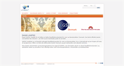 Desktop Screenshot of gs1denmark.net.dynamicweb.dk